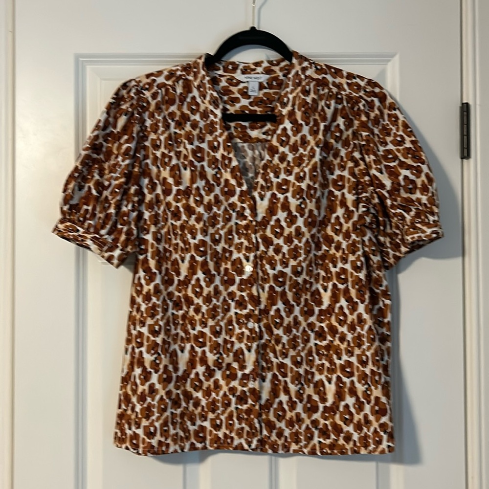 Women’s Nine West short sleeve top size large cotton